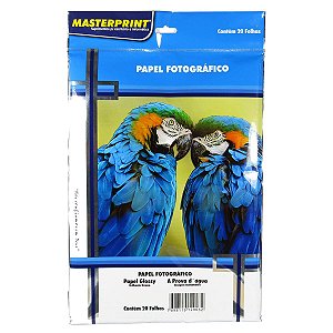 Papel Fotográfico Matte, A4, 108g, Fosco, Premium Optimus