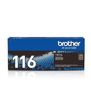 Toner Brother TN116 Preto Original para 1.000 páginas