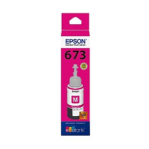 Tinta Epson L1800 | 673 | T673320 EcoTank Magenta Original 70ml