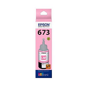 Tinta Epson L850 | 673 | T673620 Magenta Claro Original 70ml