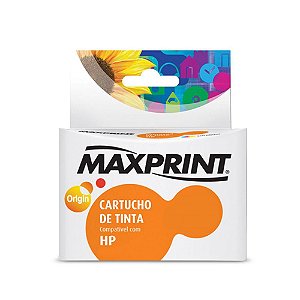 Cartucho HP 60 | CC644WB | 60XL Colorido Maxprint 12,5ml