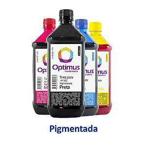 Kit de Tinta HP 933 | HP 933 OfficeJet Pigmentada Preta + Coloridas 1 litro