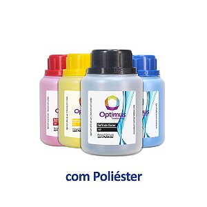 Kit 4 Refil de Pó para Toner Samsung CLT-K404S Preto 75g + Coloridos 50g