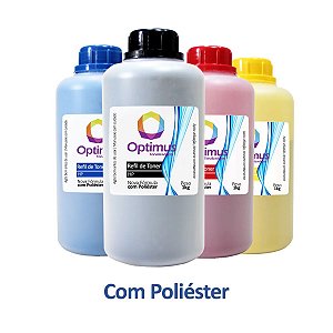 Kit de Refil de Pó de Toner HP M281fdw | M281 | CF500A | 202A Optimus Preto + Colorido 1kg