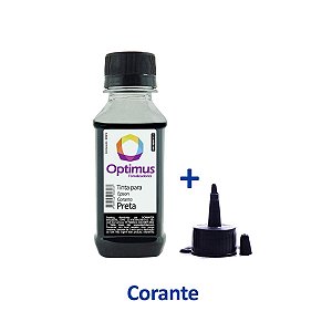 Tinta Epson T117120 | TO73120 | TO90120 Stylus Optimus Preta 100ml + Bico Dosador