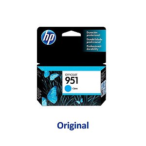 Cartucho HP 951 | CN050AB | 951 Officejet Ciano Original 8ml