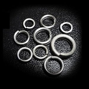 Argola Inox Borboleta - Split Ring 5,5mm