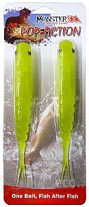 Isca Artificial Monster 3X Pop-action 17cm - Cartela 2 unidades