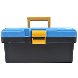 Caixa c/ Alça Valeplast 12'' s/ Bandeja - Azul Laguna