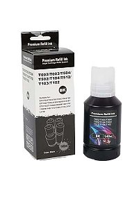 TINTA PRETO MARCA LOTUS T504 544 EPSON 140ML (CORANTE) COMPATÍVEL