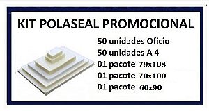 KIT de Plastificação OFICIO, A4, RG, TITULO e SUS