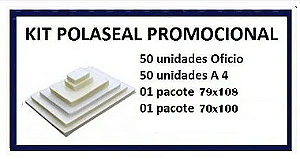 KIT de Plastificação OFICIO, A4, RG, TITULO/ SUS
