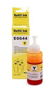 Tinta Yellow Compatível para Epson Bulk Ink T664  70ml