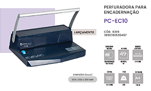Perfuradora Encadernação PC-EC10 49 Furos