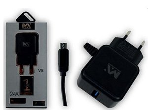 Carregador USB Maxcar90 2,4A -Maxmidia