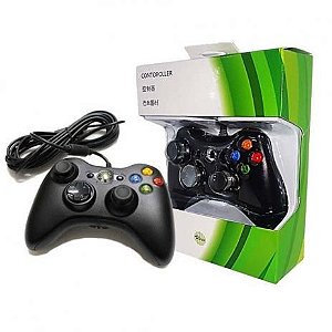 Controle Xbox com fio Preto CON-8147