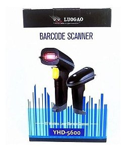 Leitor Código De Barras Wireless Laser Sem Fio Scanner