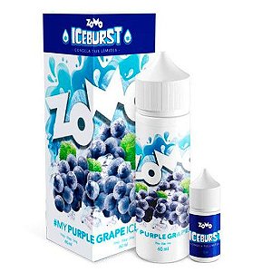Líquido Zomo Iceburst - Purple Grape