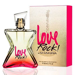 Shakira Love Rock Perfume Feminino Eau de Toilette 80ml