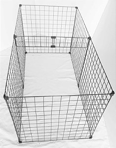 Cercado Para Filhotes Cachorros Pequeno Porte 60 x 60 x 120