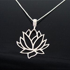 Pingente Flor De Lotus