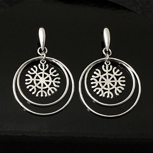 Brinco Ashtanga Yantra Argolas