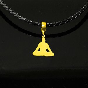 Pingente Yôgin - Banho de Ouro