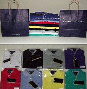 Polo Tommy Hilfinger Masculina -12 Peças / Sem Sacola