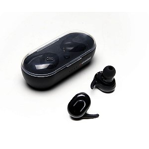 Fone De Ouvido Bluetooth V5.0 Evolut Eo-620 Mini Case Bank