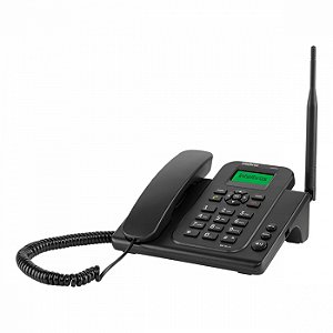 Telefone Celular Fixo Urbano ou Rural Intelbras 4G com Internet - CFW 9041 Preto