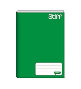 Caderno Brochura Universitário Verde Capa Dura 96 Folhas  Jandaia Stiff
