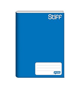 Caderno Brochura Universitário Azul Capa Dura 96 Folhas Stiff