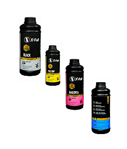Tinta Para Impressora Corante X-full Cyan Magenta Yellow Black Universal Litro Bulk Ink