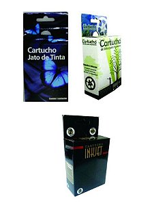 Caixa Neutra Para Cartuchos Jato de Tinta Serie 600 800 9000 3000 Pacote Com 100 Unidades