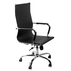 Cadeira para Escritório Office Sirius Preta - Cossp01