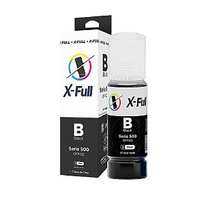 Refil Tinta X-full Serie 500 T504/544 Para L3110 L3150 L4150 L4160 Tinta Preto 70ml