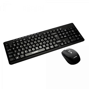 Combo Teclado E Mouse Wireless Evolut Office Eo-501