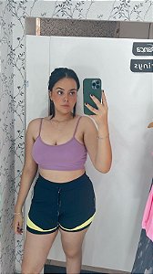 Top Comfort Com Bojo AD Só Dança Lilas
