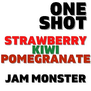 One Shot - Jam Monster Strawberry Kiwi Pomegranate | VF