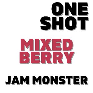 One Shot - Fruit Monster Morango Framboesa Amora e Mirtilo | VFO