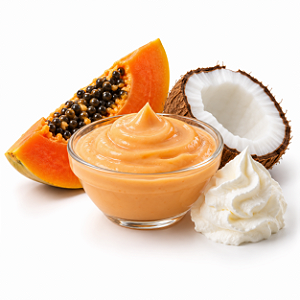 Kit Receita Creme Tropical de Mamão e Coco — 3 x 10 ml
