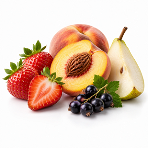 Kit Receita Morango e Pêssego com Cassis — 3 x 10 ml