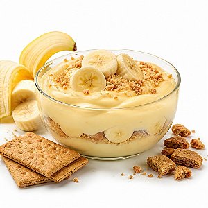 Kit Receita Custard de Banana com Biscoito TPA — 3 x 10 ml