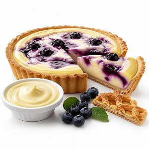 Kit Receita Custard de Mirtilo com Massa TPA — 3 x 10 ml