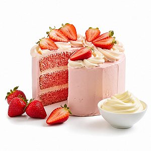 Kit Receita Bolo de Morango com Buttercream CAP — 3 x 10 ml