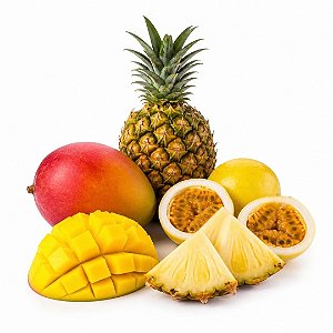 Kit Receita Manga com Abacaxi e Maracujá CAP — 3 x 10 ml