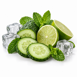 Kit Receita Pepino com Lima e Menta — 3 x 10 ml