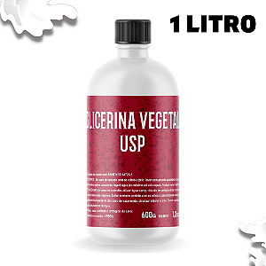 Glicerina Vegetal USP | 1 Litro