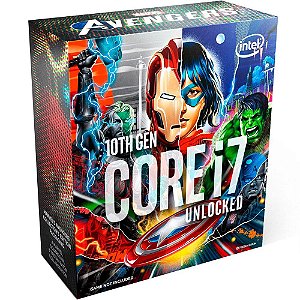 Intel Core i7-10700K Marvel´s Avengers Collector´s Edition Packaging, Cache 16MB, 5.1GHz, LGA1200 (BX8070110700KA)