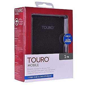 HD Externo Hitachi Portátil 1Tb Touro USB 3.0 (0S03804)